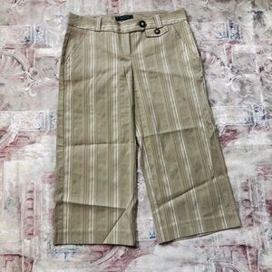 My Michelle Striped Capri Size 5